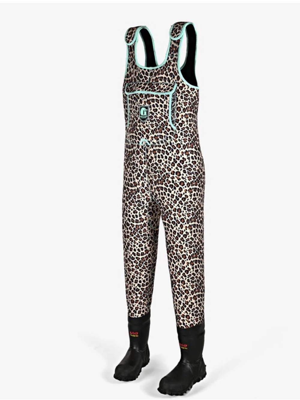 Gator Waders Womens - Leopard Size large 8